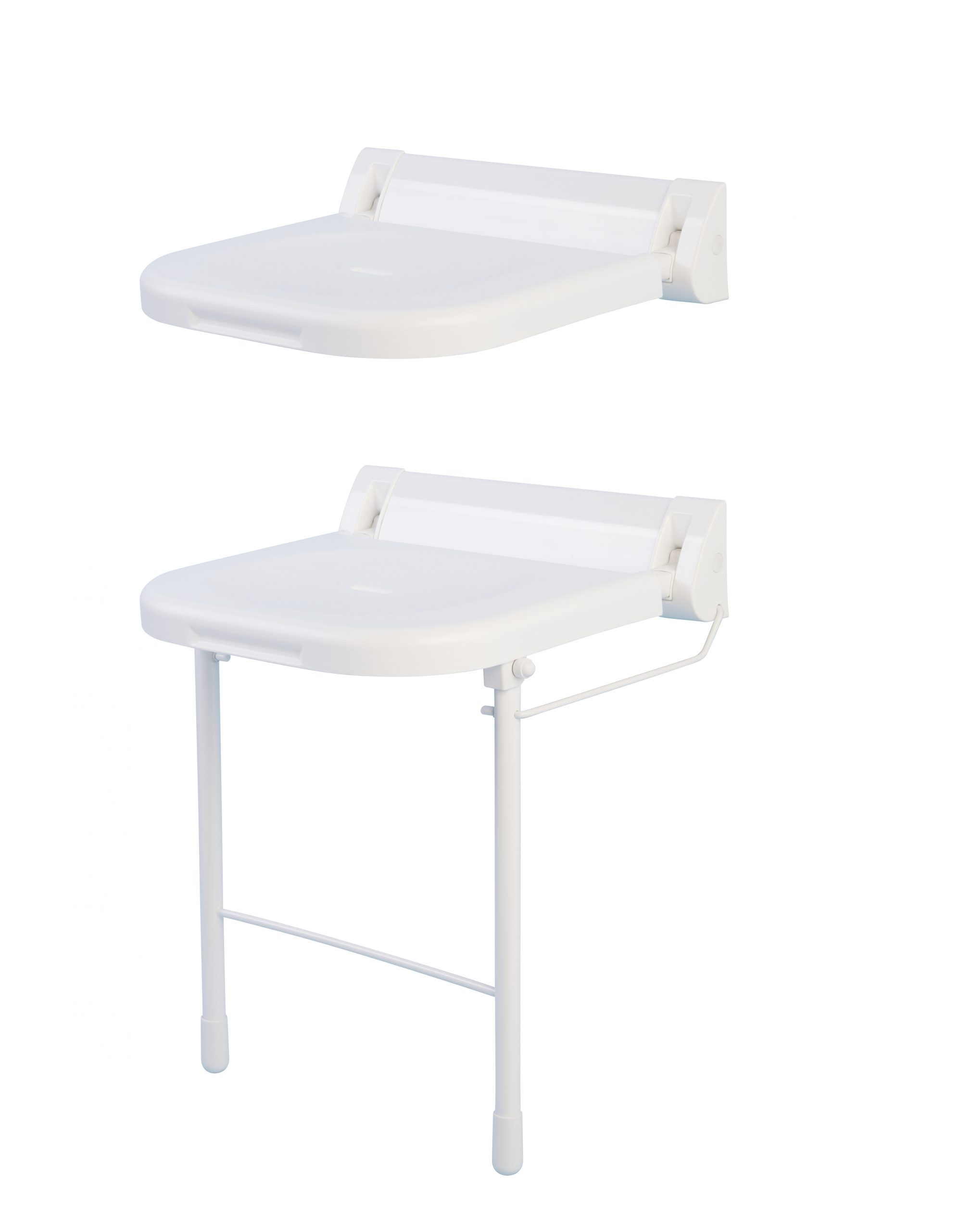 One Piece Backplate Shower Seat - Bathex