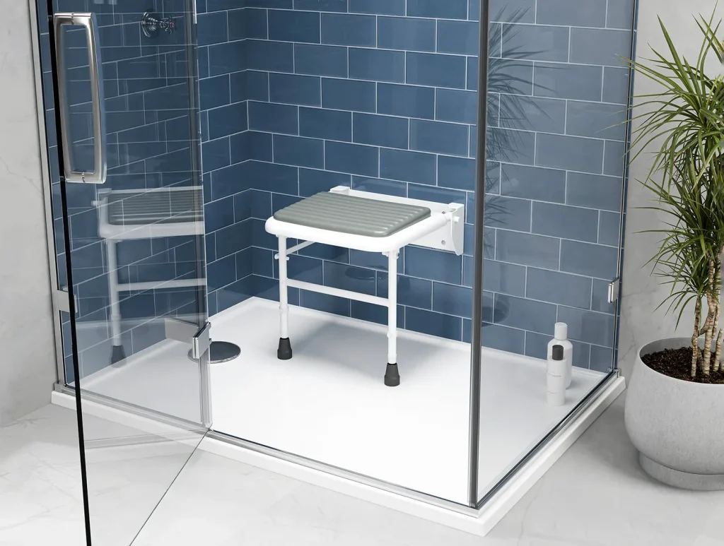 Compact Padded Shower Seat