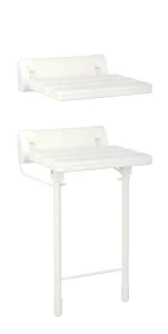 Plastic Slatted Shower Seat