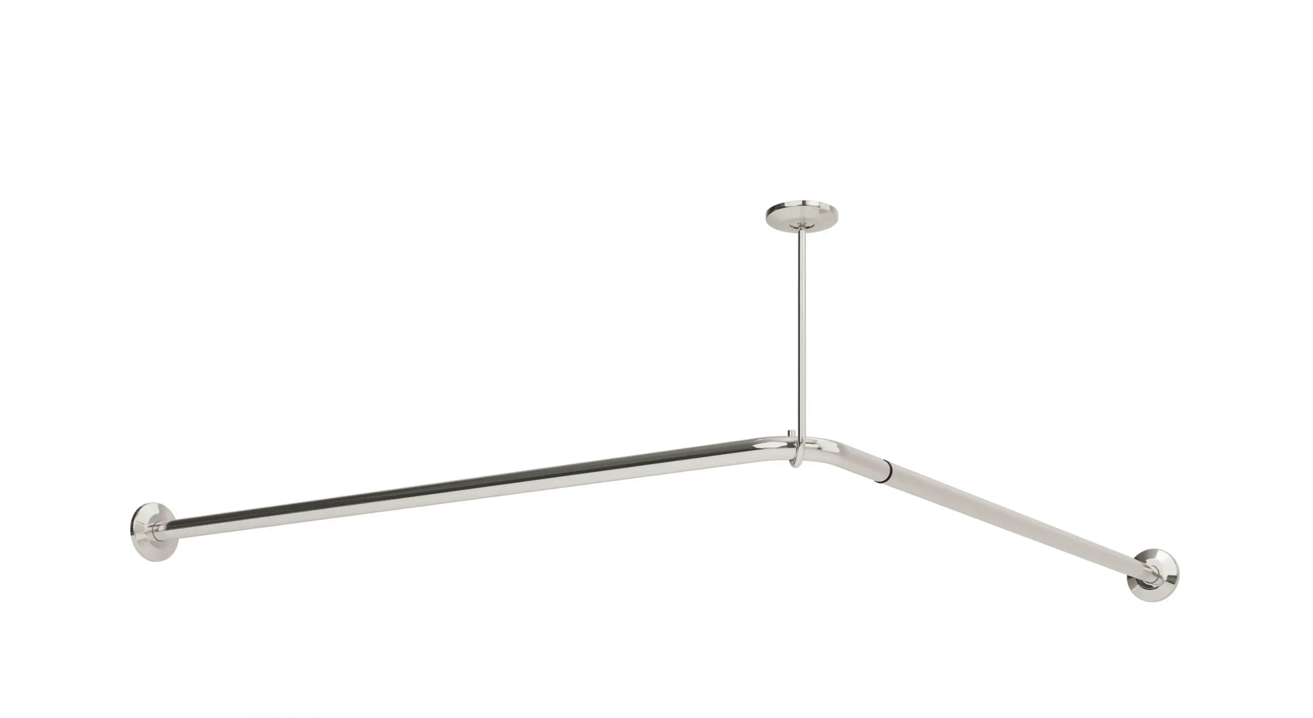 L Shaped Curtain Rails