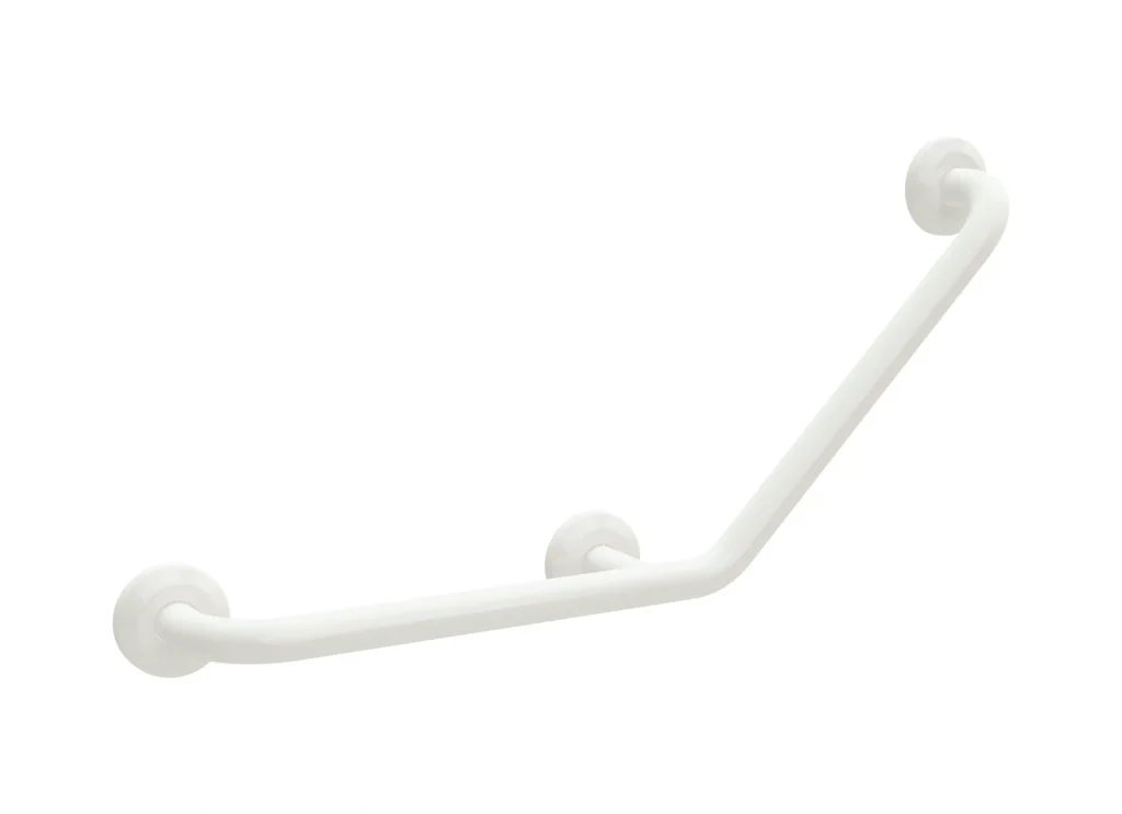 Three Flange Cranked Grab Rails