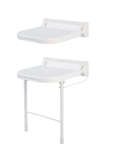One Piece Backplate Shower Seat