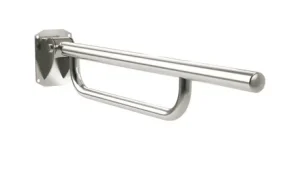 Friction Hinged Support Rail with Towel Rail