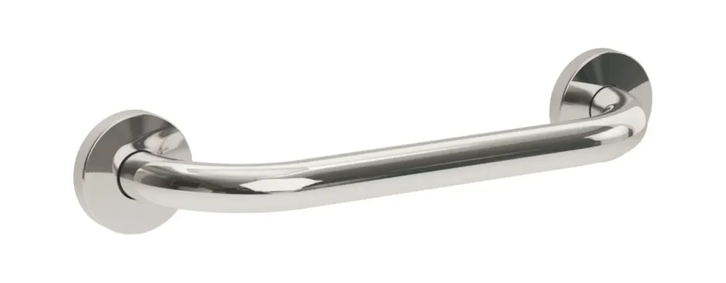 Knowle Straight Grab Rail silver
