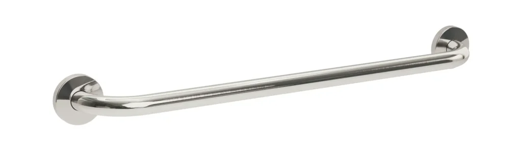 Knowle Straight Grab Rail silver