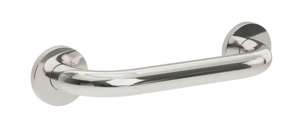 Knowle Straight Grab Rail silver 35mm