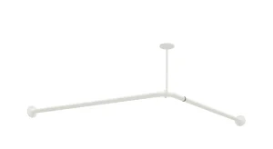 L Shaped Curtain Rails for Showers & Bathrooms