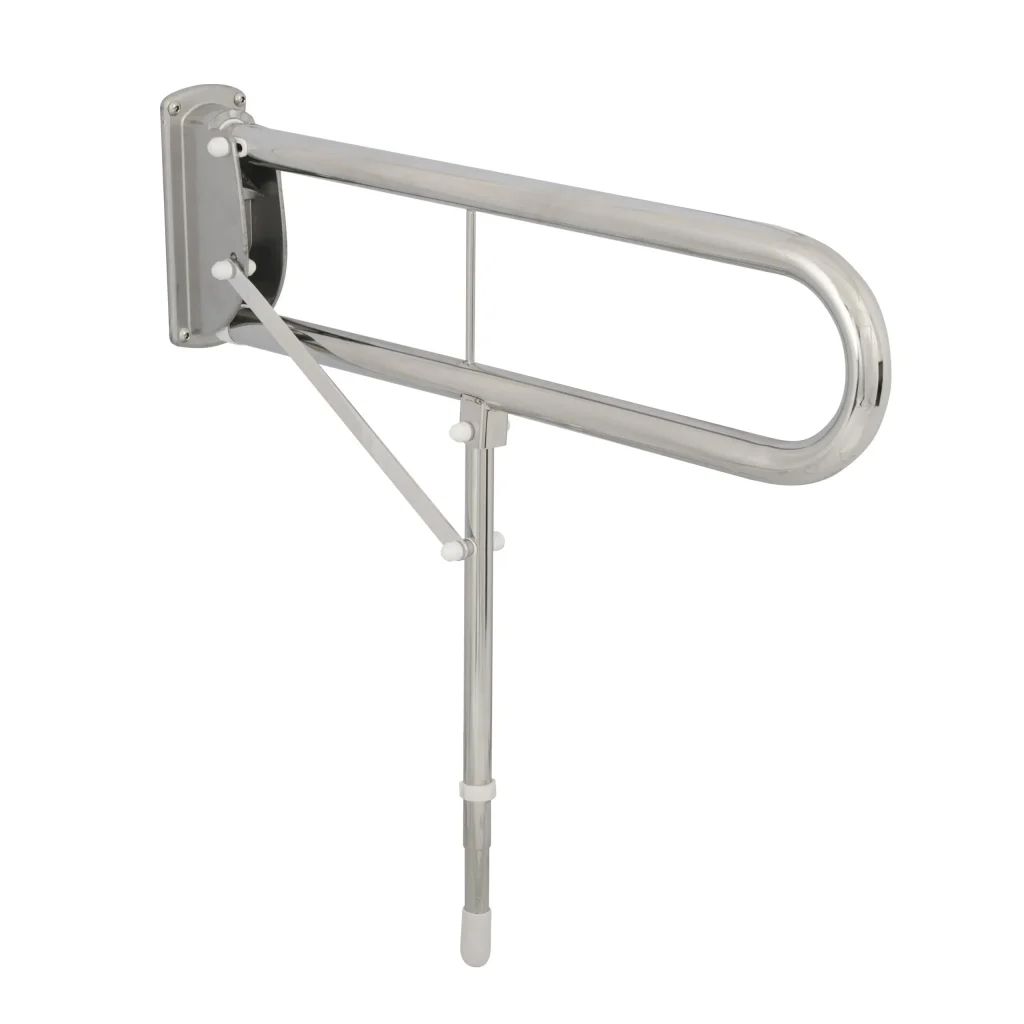 Double Arm Hinged Support Rail – Aluminium